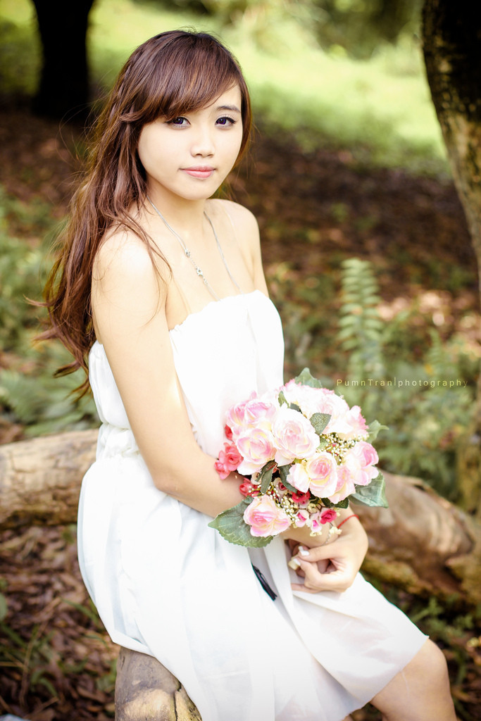 摘花处女
